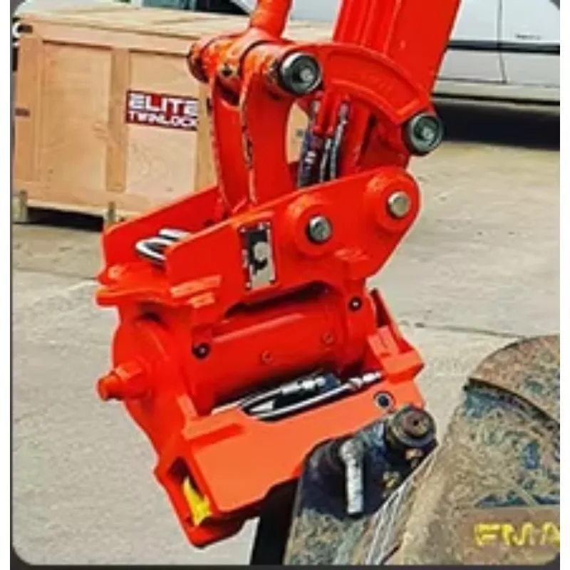 Tiejia 360 Degree Tilt Hitch Excavator Hydraulic Tilting Quick Hitch Tilt Rotator