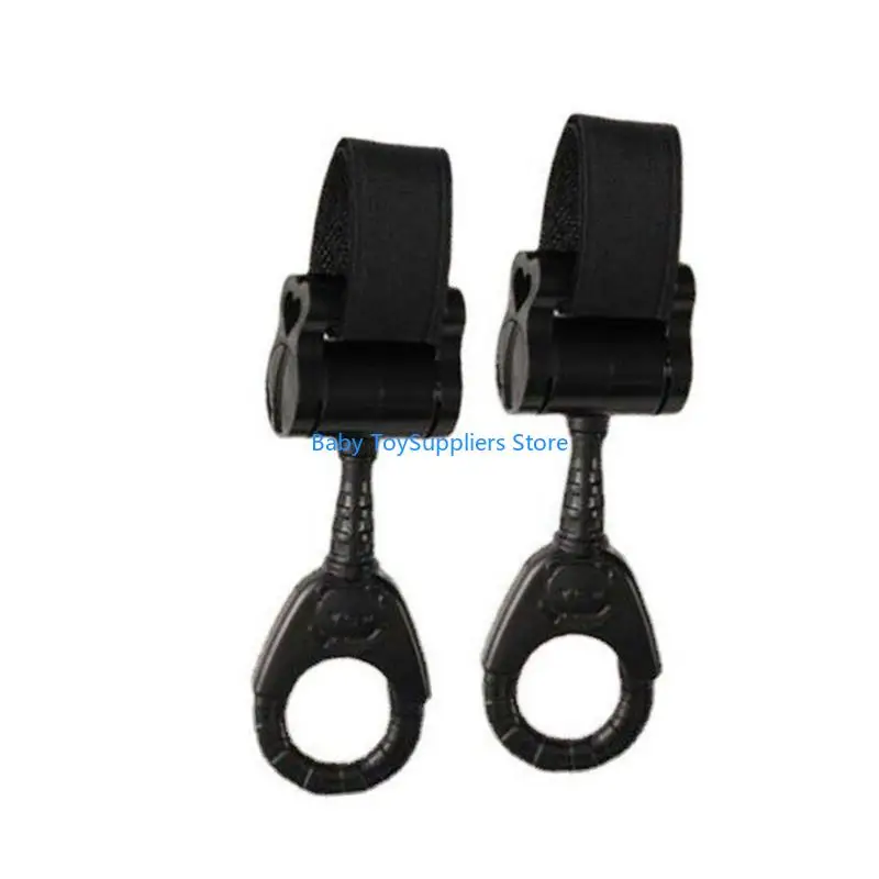 

R1WF Universal Baby Strollers hook Plastic Strollers hook for New Parents active