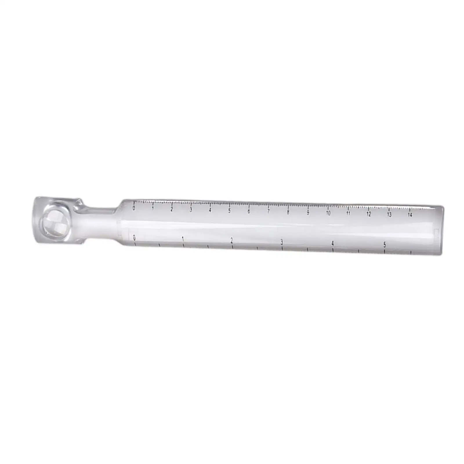acituna Portable Hand Held Bar Pocket Magnifying Ruler Office Supplies