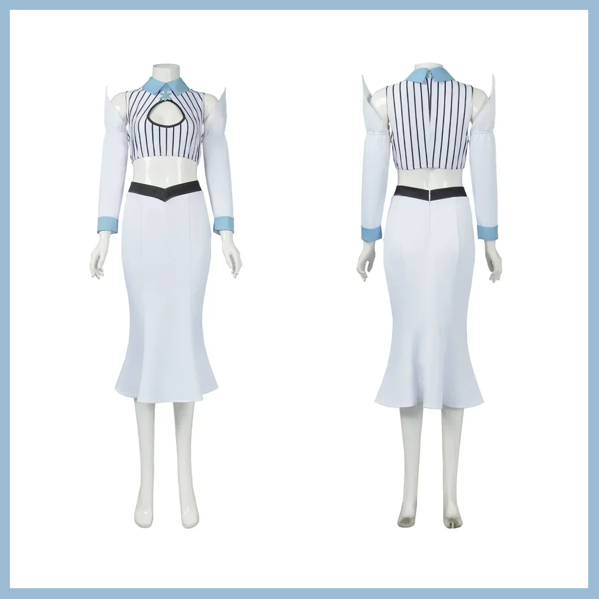 

2026 аниме сексуальный карнавальный костюм на Хэллоуин Bleach Inoue принцесса Орихиме косплей костюм белые топы юбка униформа парик для взрослых женщин