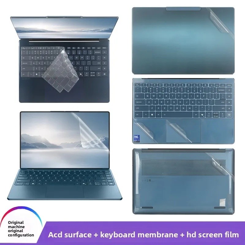 

For Lenovo Yoga 7 2-in-1 14ILL10 computer skin film Yoga9 Slim 7/Pro7 shell transparent film Yoga 9 2-in-1 pre cut ethylene film