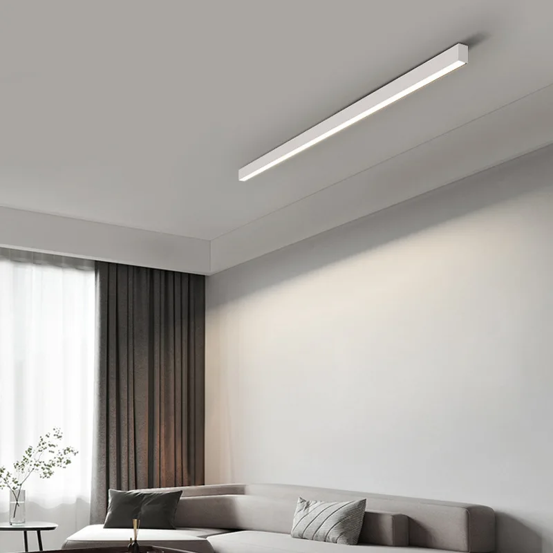 Modern LED Long strip lamp, suitable for bedrooms, living rooms, headboards, and ceiling lights. Home Furnishing lighting