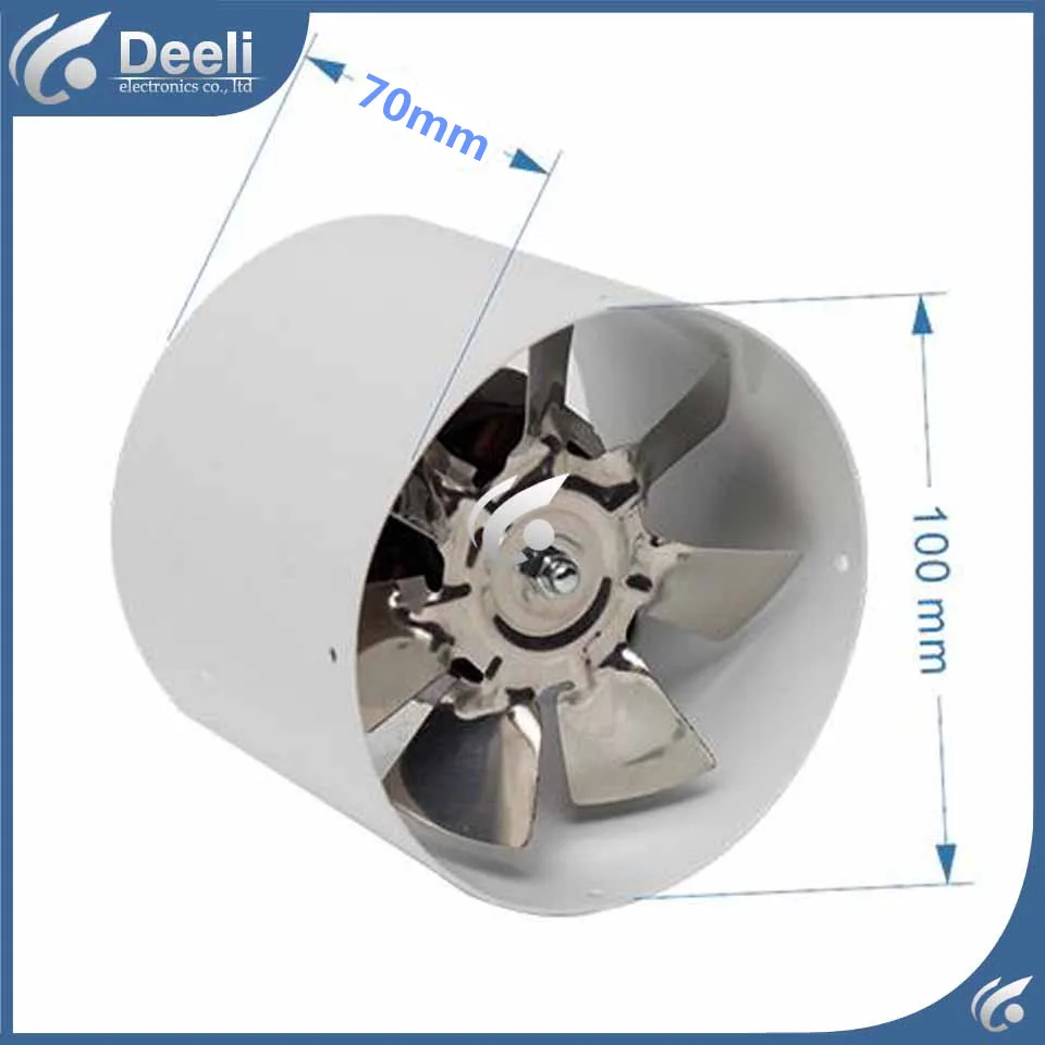 good working new for 4 inch 100 mm Exhaust fan Duct blower powerful mute axial flow fan ventilator Exhaustfan