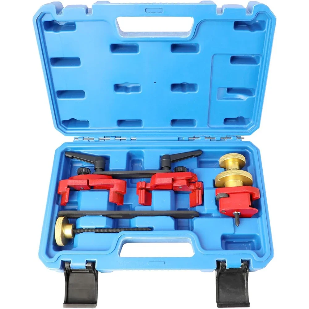 

Двигатель с двойным распределительным валом, набор инструментов для фиксации звездочки ГРМ, универсальный инструмент для блокировки звездочки распределительного вала, фиксатор шкива