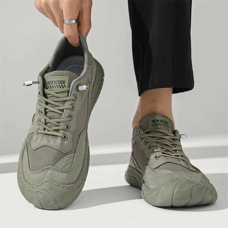 

Shoes for Men Summer Breathable Mesh Sneakers Men's Shoes Men's Walking Jogging Canvas Vulcanized Shoes Outdoor Sports Loafers