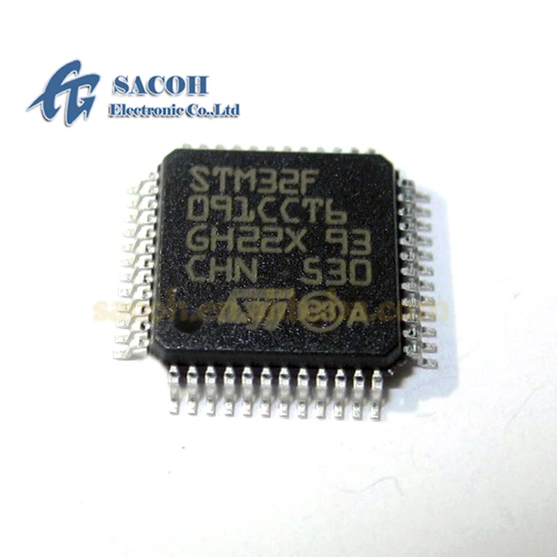 

1 шт., новый оригинальный STM32F091CCT6 или STM32F091CBT6 или STM32F091CCU6 или STM32F091CBU6 STM32F091, фонарь 32-разрядный MCU