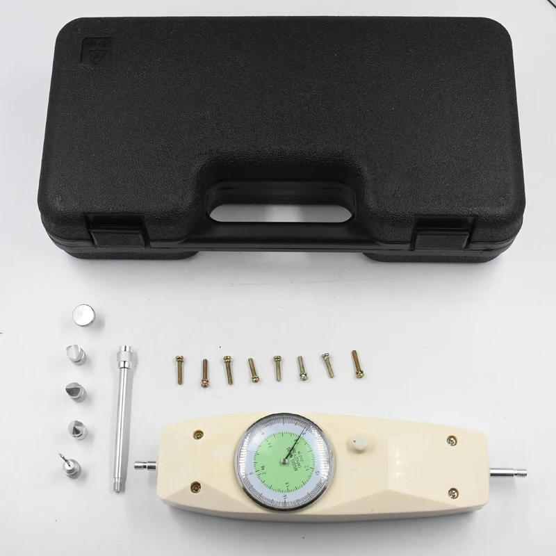 Analog Push Pull Force Gauge Dynamometer Tester Meter NK-20 20N Compatible with Construction Heavy Equipment