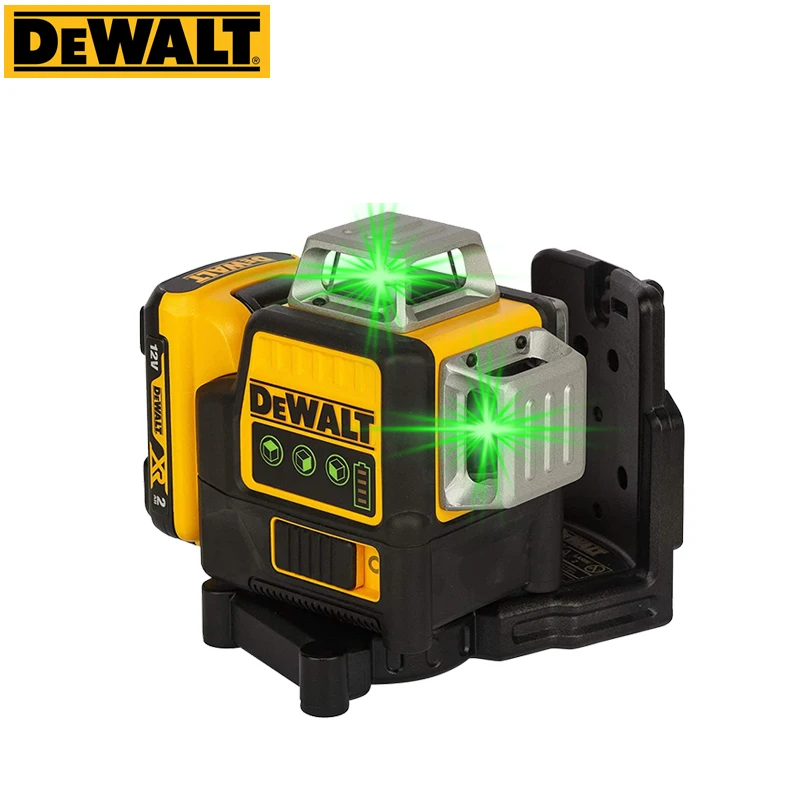 2025 Dewalt DW089LG 12 Lines 3 Sides*360 Degree Vertical 12V Lithium Battery Laser Level Horizontal