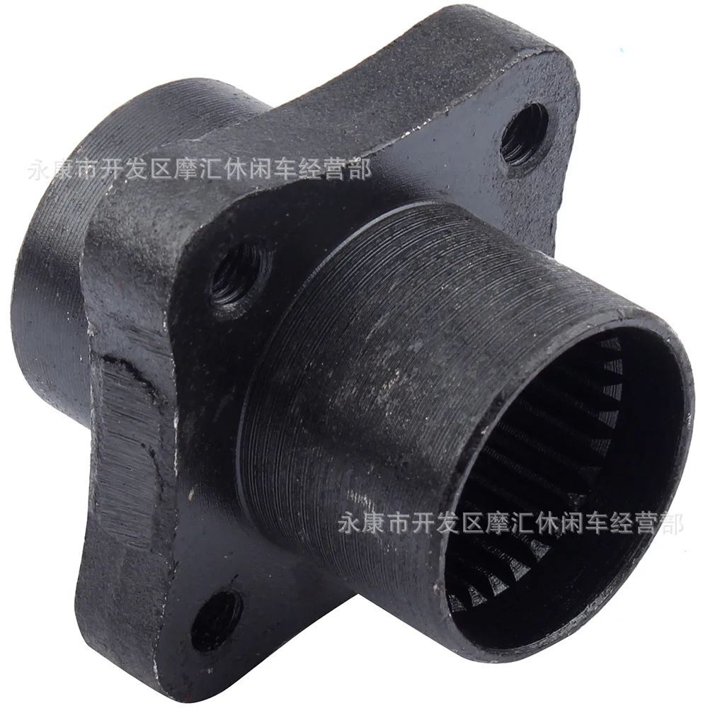 ATV Beach Bike Four-wheel Motorcycle Go Kart 50-110CC Front Wheel Hub 34 Teeth Flange Hole Distance 60MM Wheel Core 4 Holes