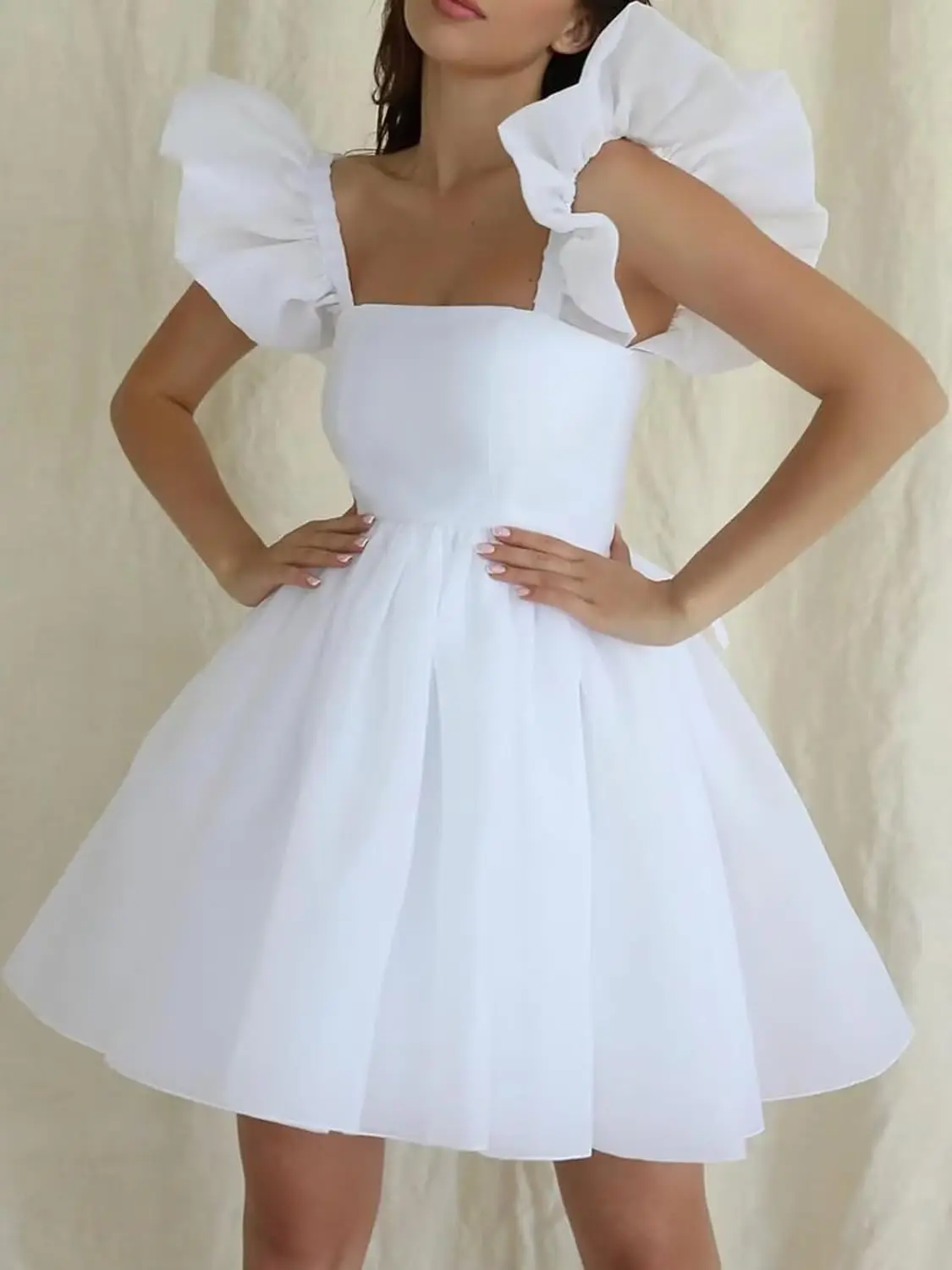 mini-homecoming-dress-women's-short-off-shoulder-wedding-dresses-for-bride-tulle-puffy-mini-bridal-dress-a-line-party-dress