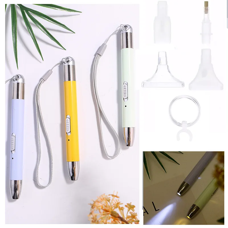 New 5d Diamond Painting Tool Lighted Drilling Pen USB Rechargeable Lighting Pen Diamond Painting Tool with Lighted Drilling Pen