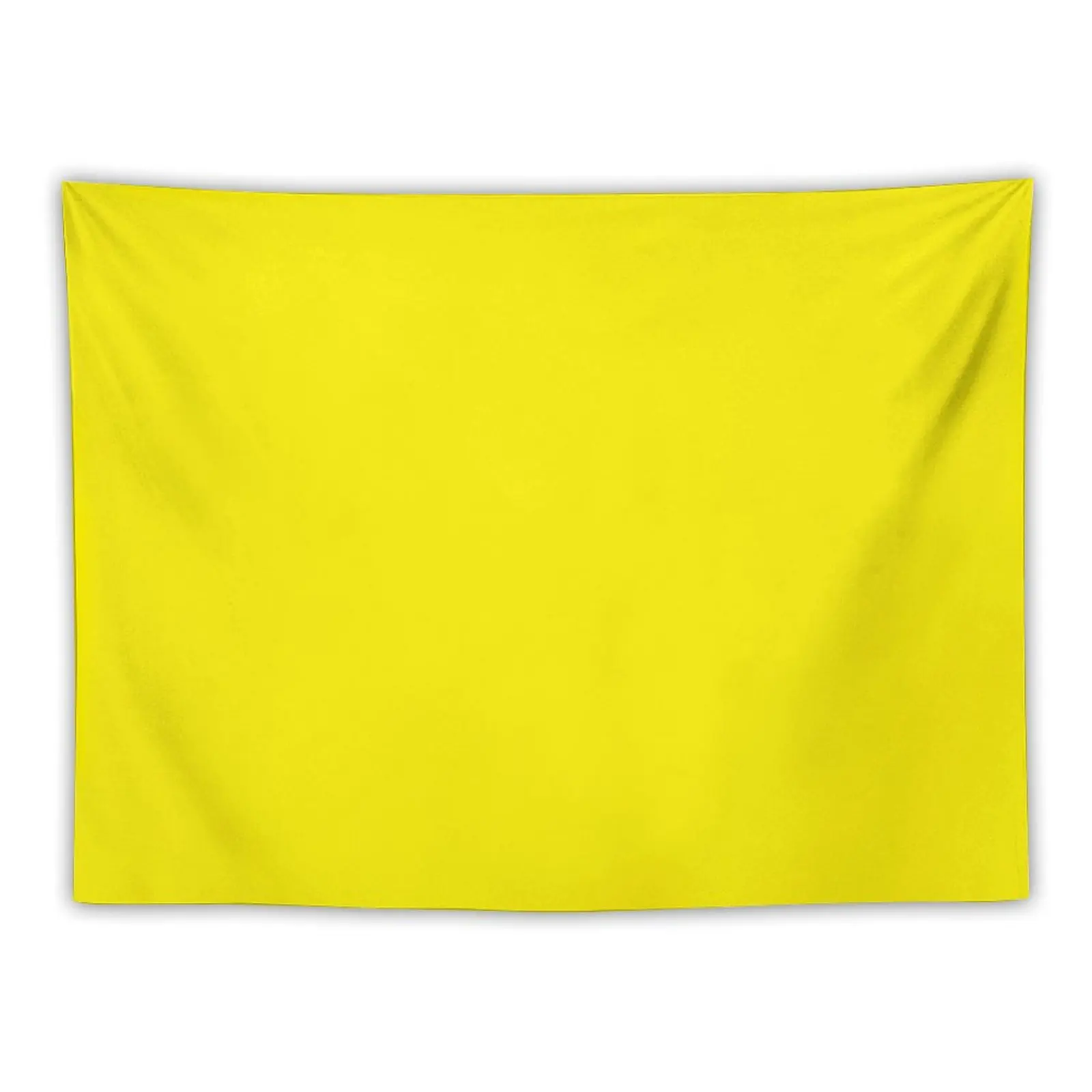 

Yellow Solid Color Tapestry On The Wall Decorative Paintings Tapestry