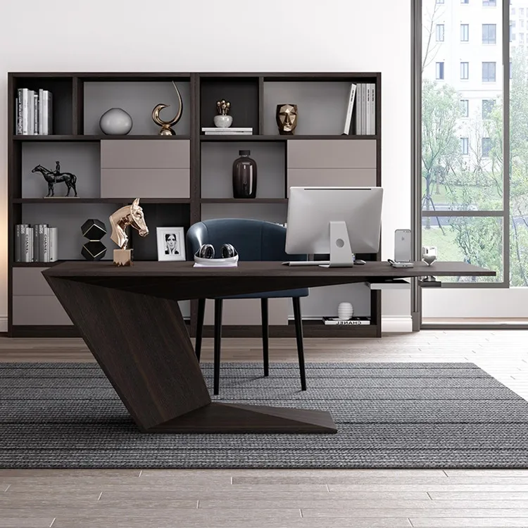 

Italian modern minimalist fashion designer single computer desk study table