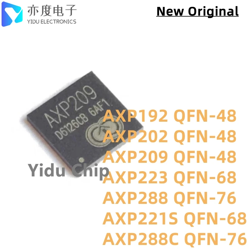 Chip IC AXP192 AXP202 AXP209 AXP223 AXP288 AXP221S AXP288C QFN Original, nuevo, lote de 5 unidades