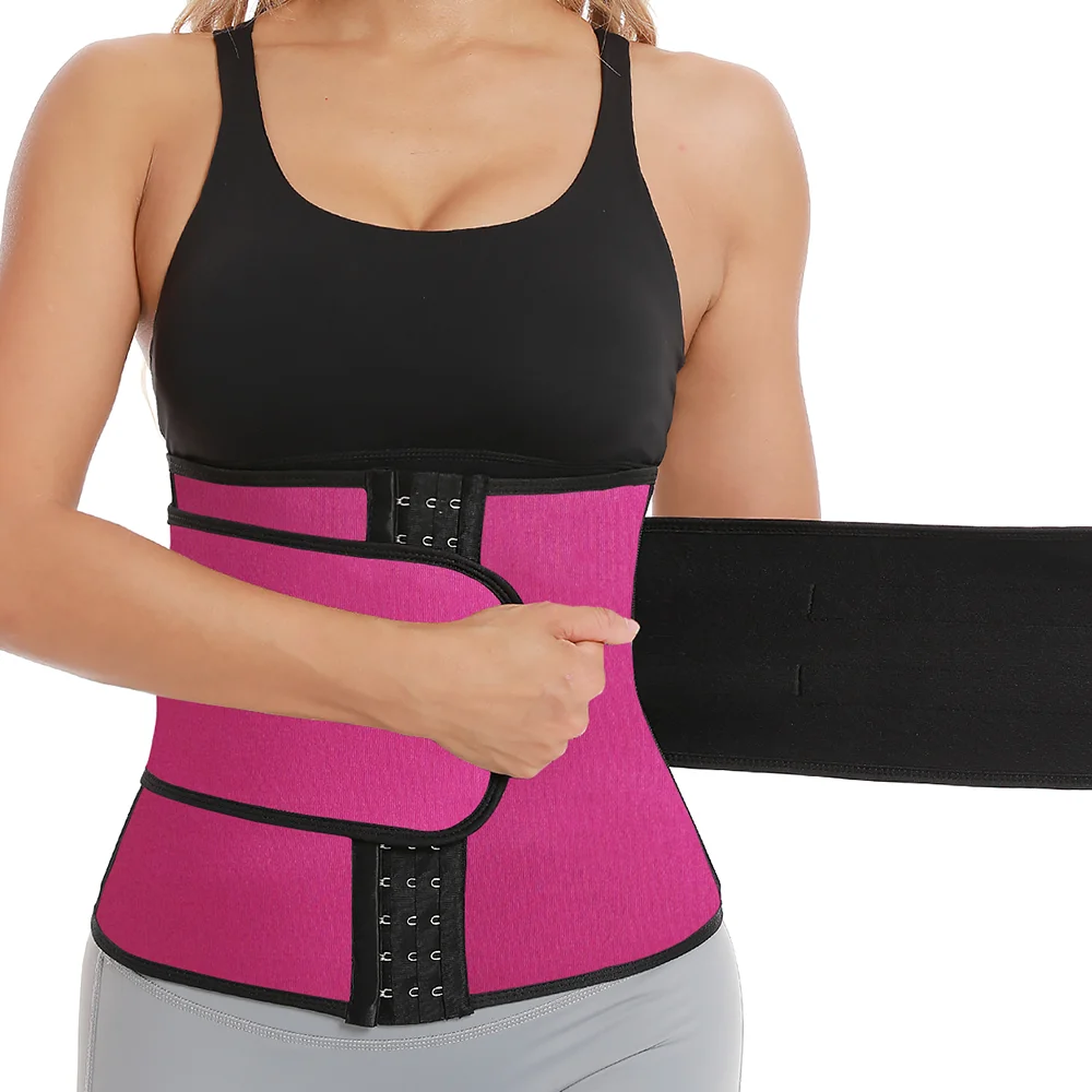 النساء بذلات رياضية حرق الدهون ساونا دعوى مدرب خصر حزام البطن التحكم تجريب مشد للخصر رياضة المشدات الرياضة الخصر المتقلب #3