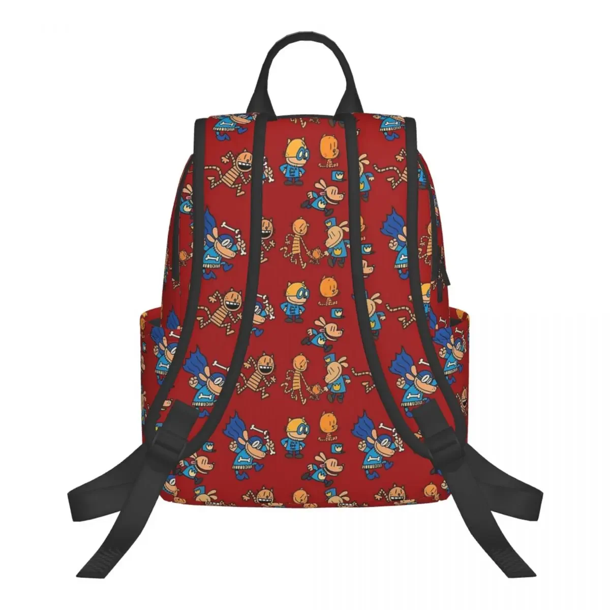 Dog Man, Petey, Lil Petey Combo Set Pack Student Backpack School Bag Hiking Travel Daypack for Boys Girls Bookbag Shoulder Bags