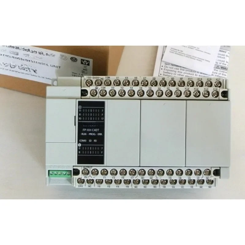 Piezas para un PLC Panasonic FP-XH C40T-F de 40 puntos, salida de transistor FP-XH C40T