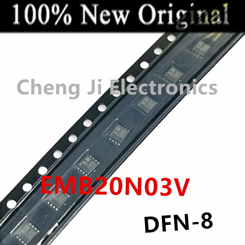 10 unids/lote EMB12N03V B12N03 、EMB17A03V B17N03 、EMB20N03V B20N03 、 EMB20P03V B20P03 nuevo Transistor de efecto de campo