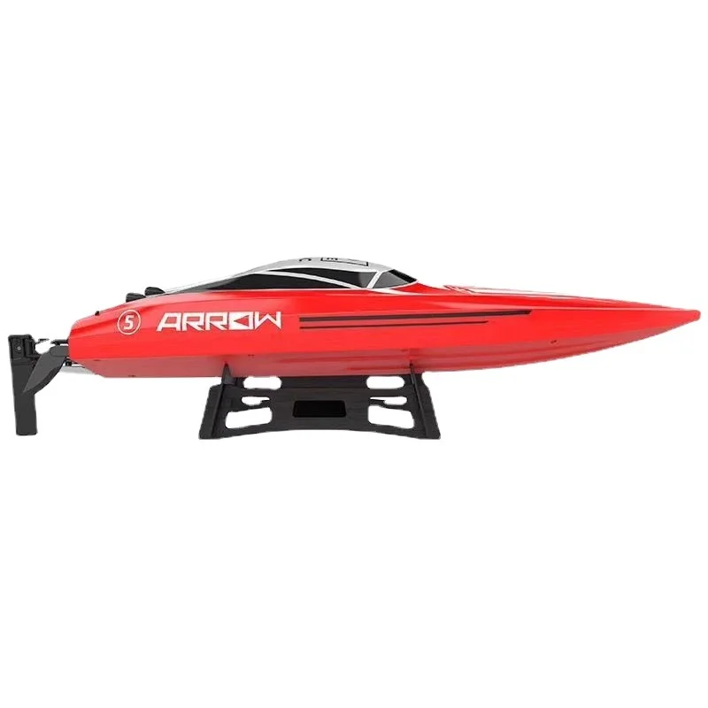 High-speed Brushless Remote Control Speedboat Water-cooled Extended Version Of The Capsize A Key Reset Waterproof Speedboat Toys