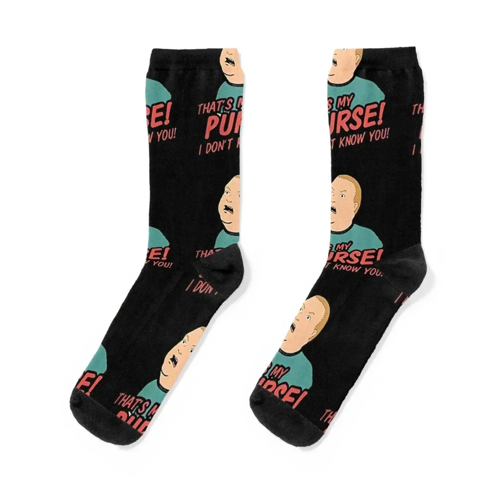 

That's My Purse I Don't Know You Socks retro halloween loose aesthetic Men Socks Women's