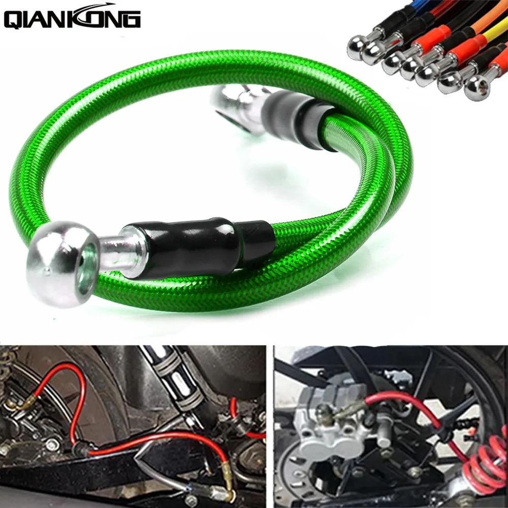 Motorcycle Hydraulic Reinforced Brake Or Clutch Oil Hose Line Pipe Fit FOR KAWASAKI ZX6R ZX7R ZX9R ZX10R ZX14R ZX-6R Z800 Z750
