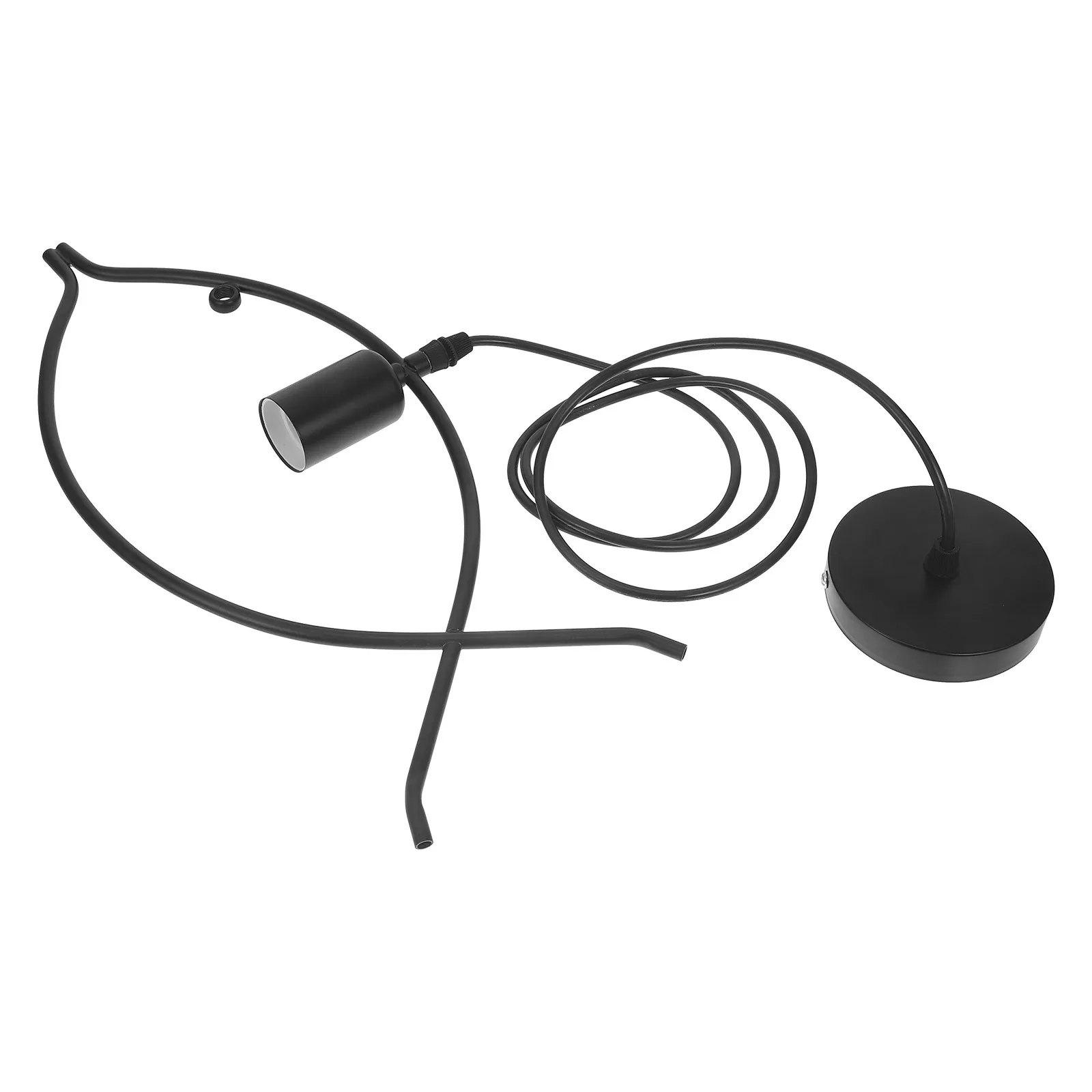 قابل للتعديل شكل السمكة الحديد المطاوع الثريا الإبداعية الحديثة مصباح السقف لغرفة المعيشة غرفة الطعام غرفة نوم ضوء الزخرفية