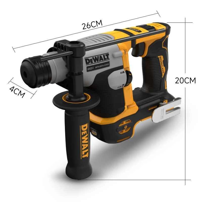 DEWALT DCH172 Hammer Drill 20V MAX Cordless Electric Hammer Rechargeable Brushless Hammer Drill 5/8 Inch Perforator Power Tools