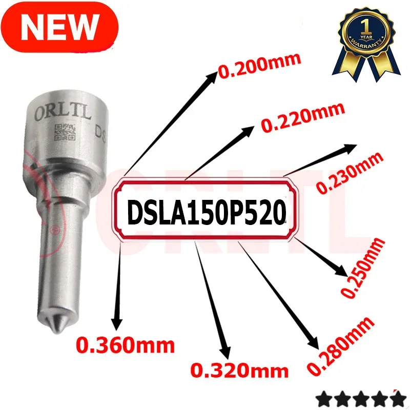 DSLA150P520 Diesel Fuel Common Rail Injector Nozzle DSLA 150P 520 For V-W Audi Seat Skoda 1.9 2.5 TDI ORLTL