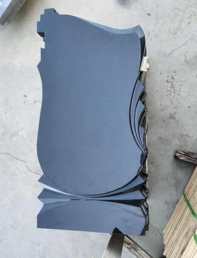 مصنع التخصيص شواهد الجرانيت الأسود الصيني