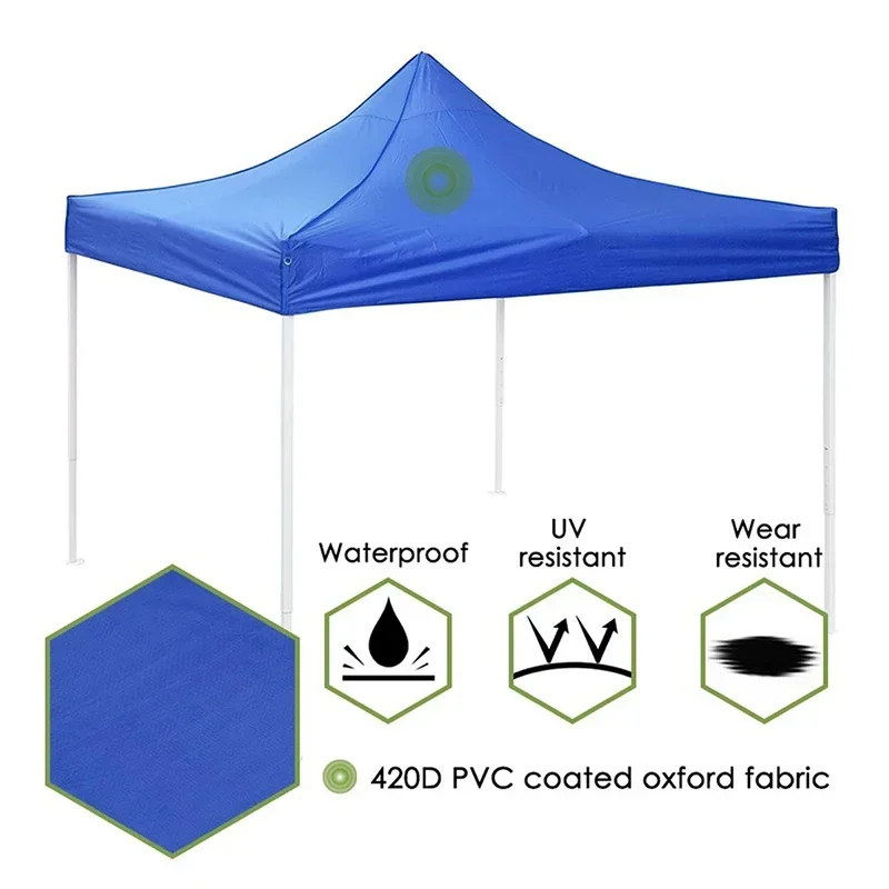 3 Sizes Awning Waterproof Tarp Tent Shade Ultralight Garden Canopy Sunshade Outdoor Camping Hammock Tourist Beach Sun Shelter