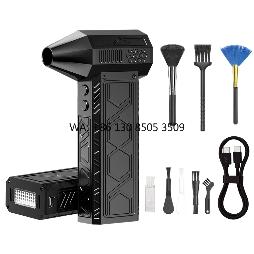 

8000mAh 135000Prm Turbo Fan High-Speed Handheld Air Duster Collector Brushless Motor Portable Cleaners