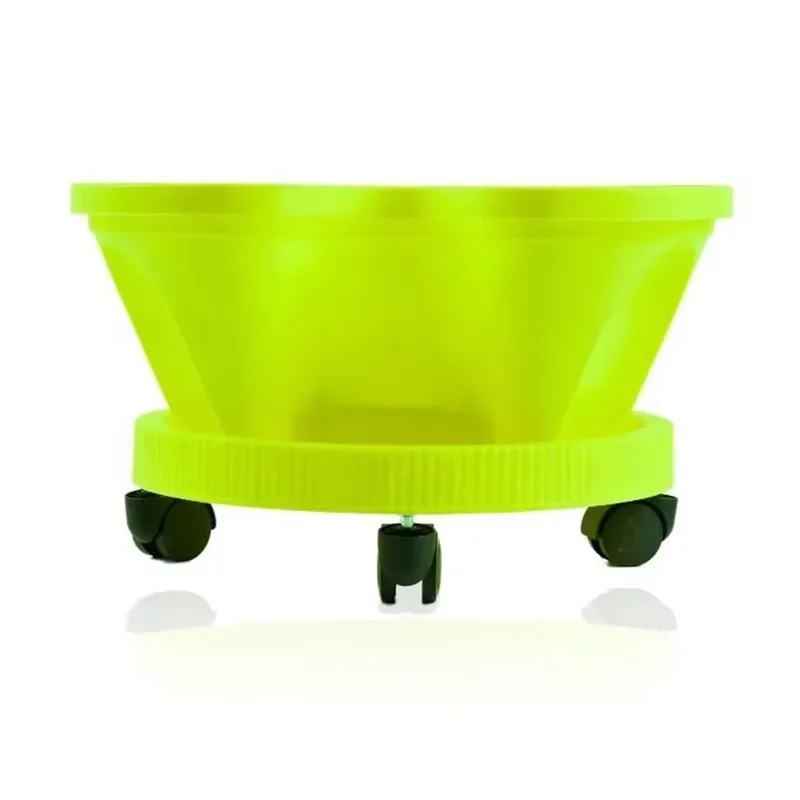 for 5 Tier Self Watering Stacking Strawberry Pot Plastic Vertical Garden Planter Balcony Nursery Pot With Wheel