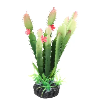 Artificial Cactus Reptile Terrarium Decoration 1