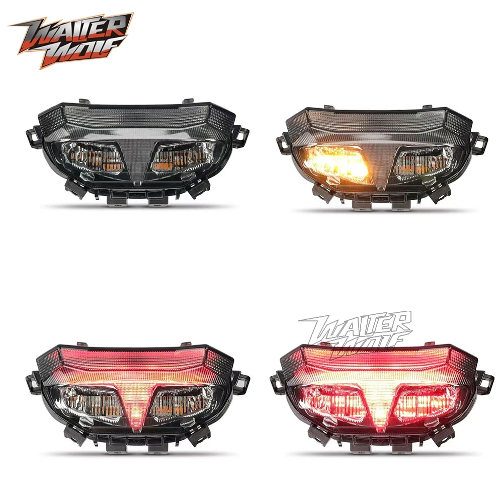 2025 For Yamaha MT-09 LED Integrated Taillights MT09 SP MT 09 Y-AMT 2024 Rear Brake Stop Lamp Signal Indicator Lighting E32