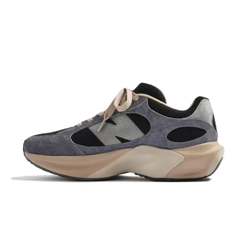 New Balance Wrpd Runner Unisex Gray Low-Top Urban Runners – FuelCell Fabric/Leather Sole & Comfortable Commuter Fit UWRPDCST