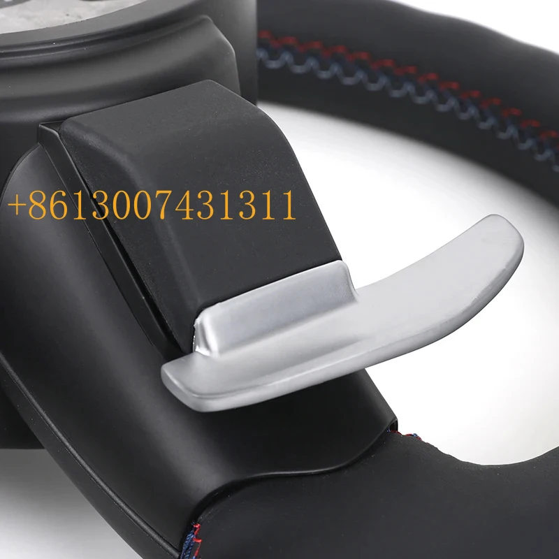 FactoryM Sport Steering Wheel Full Leather & Carbon Fiber Custom Color F10/F20/F30 Models 40mm Grip