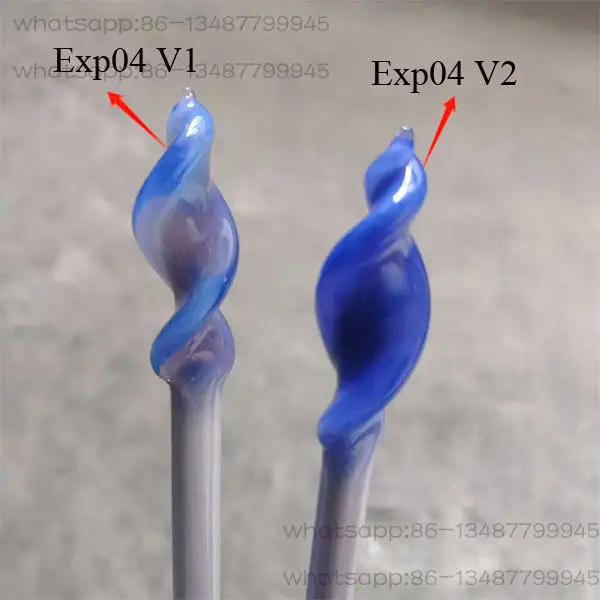 Exp04V2 New Borosilicate Color-changing Glass Rod Burned Glass Hard Material Glazed Material Weighs 0.5KG