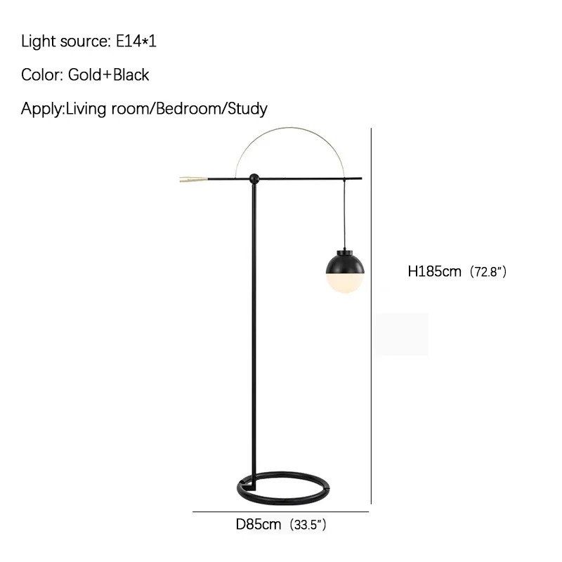 ALBERT Nordic Floor Lamp Fashionable Modern  Family Iiving Room Bedroom  Creativity LED Decorative Standing Light