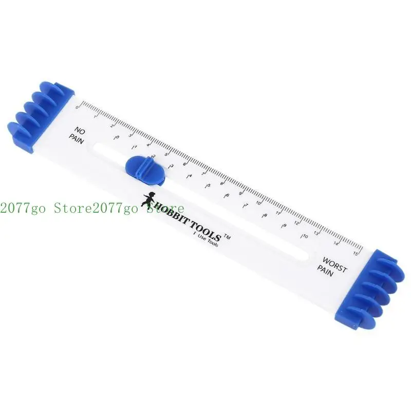 

Y1UD Pain Scale Ruler Practical Muscle Measure Gauges Testing Record Scale Ruler