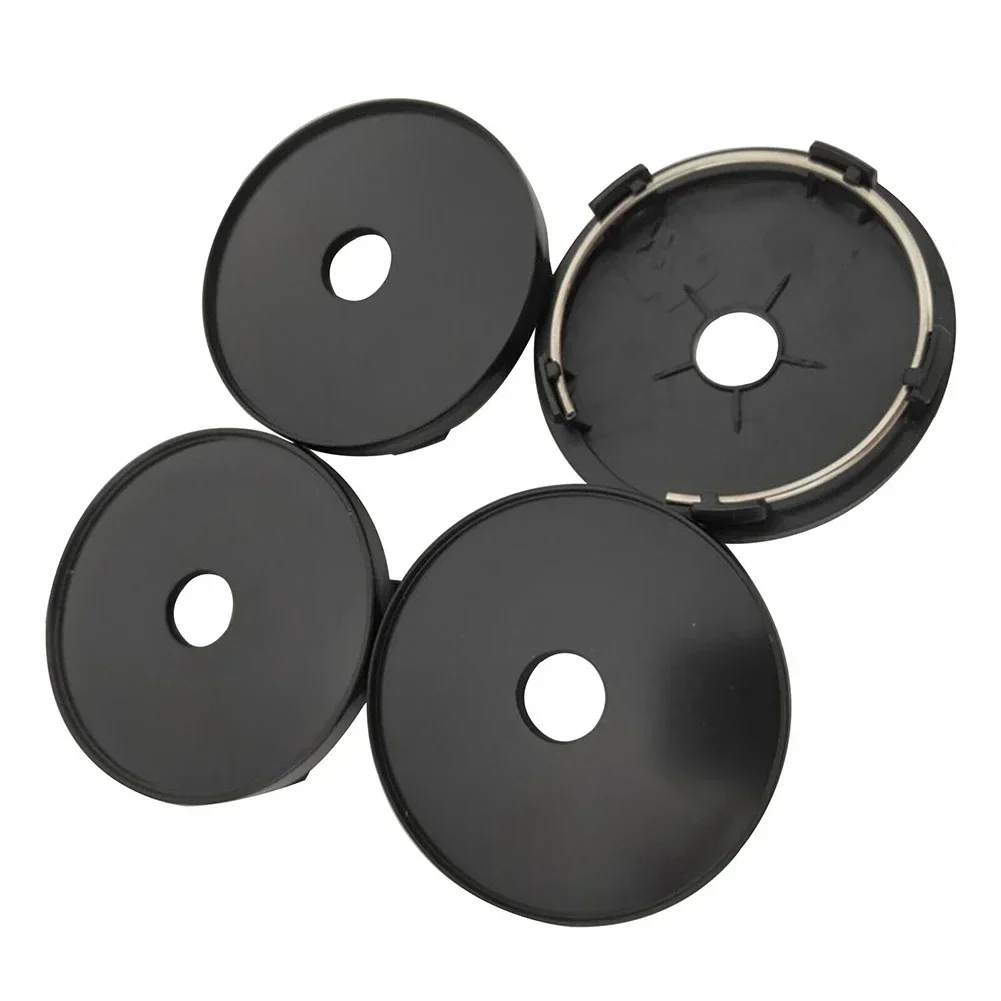 Car Wheel Center Cap Black Brand New Car Front/rear/right/left High Quality Hub Centre Cap Decor Practical 4 X