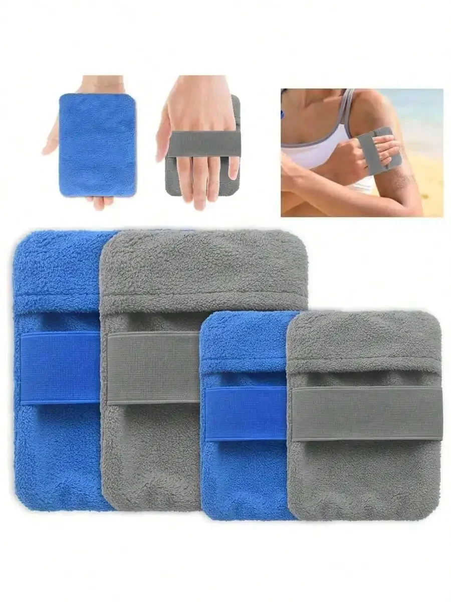 

Sand Remover For Beach, Owder Pouch Sand Remover Brush For Beach Vacation Camping Essentials (Not Contain Talc Powder)
