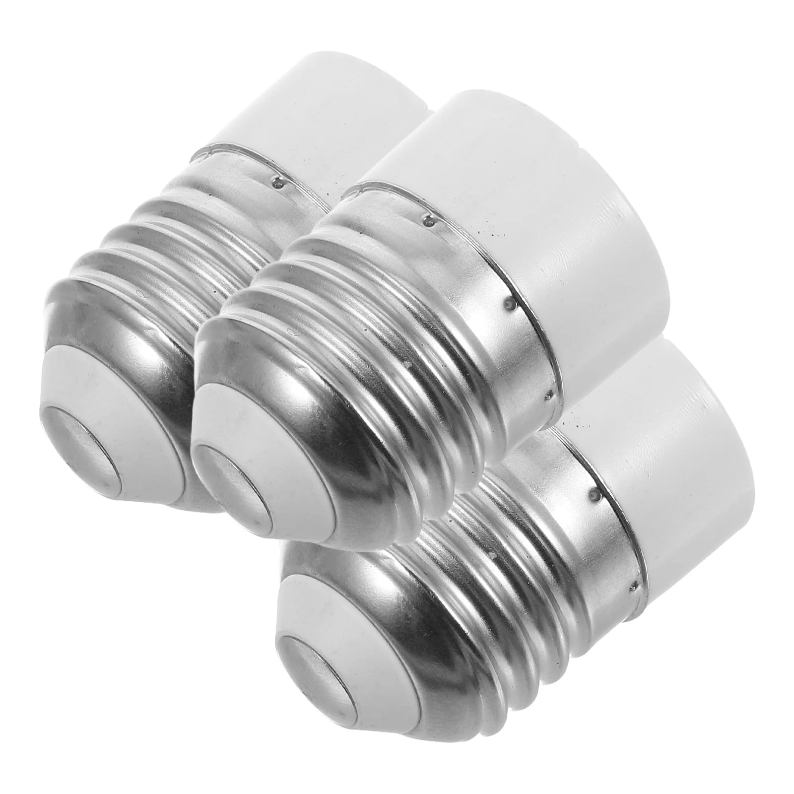 

3pcs E27 E14 Lamp Head Converter Copper Circle Adapter Light Socket Converter for Home Office Bulb Socket Holder Light Shade