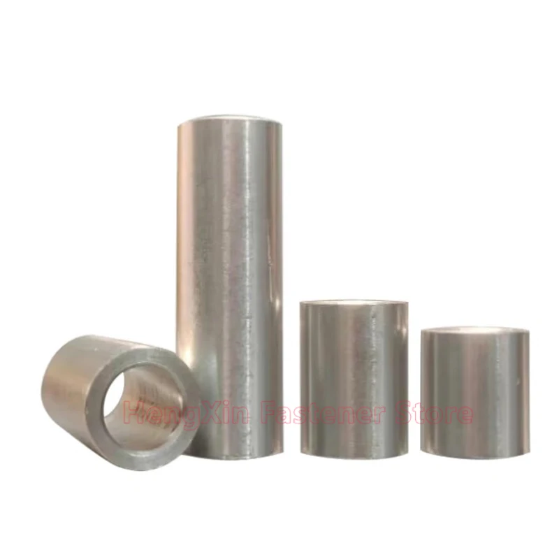 M9 304 Stainless Steel Unthreaded Standoff Spacer Bushing Washer Round Hollow Gasket Sleeve OD 10-20mm Length 2-50mm