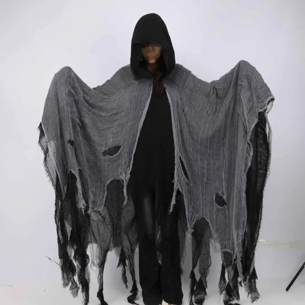 Terror Invisible Ghost Cloak Spectral Phantom Cape Halloween Horror Costume Cos… - Image 2