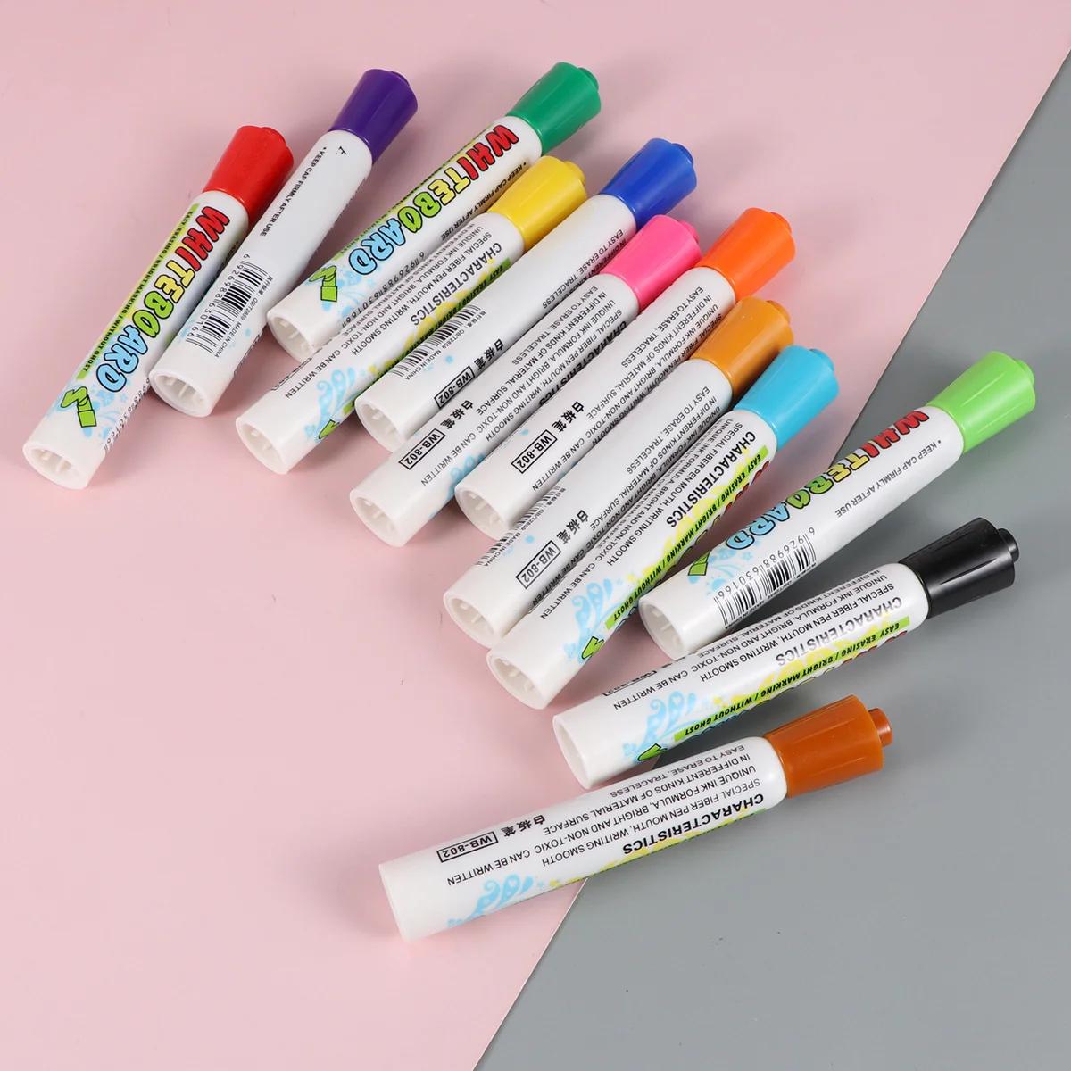 

Whiteboard Marker Pens Set Erasable Dry Wipe For School Office Glass Plastic Paper Diy Art Craft Gift Smooth Writing