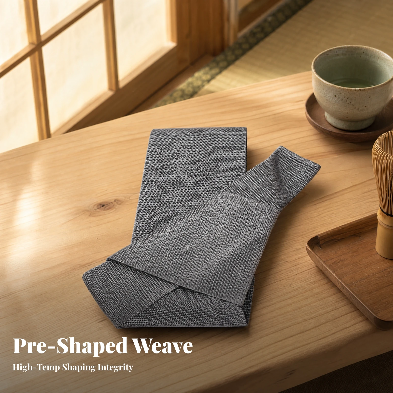 Men's Kimono Waist Belt Authentic Yukata Waist Belt Polyester Kimono Sash Adjustable Slim for Cultural Events, Festivals