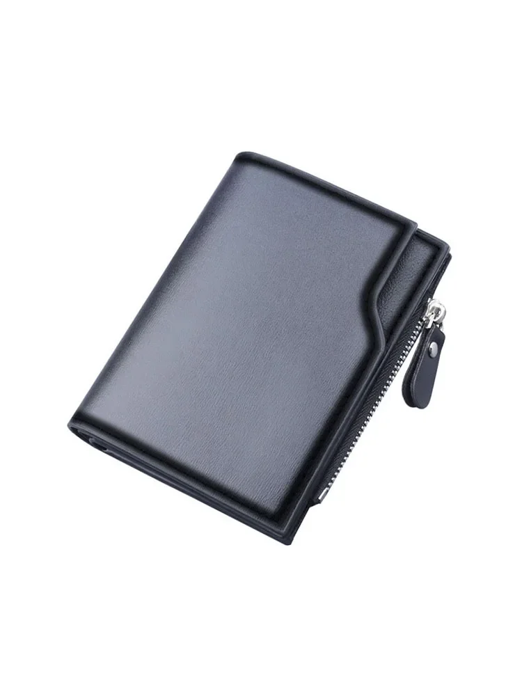 أزياء الرجال المدمجة البريدي بو الجلود المحفظة المواد نمط الأعمال مقطع قصير محفظة الساخن Saling محافظ bolasa محفظة نسائية للعملات المعدنية #3