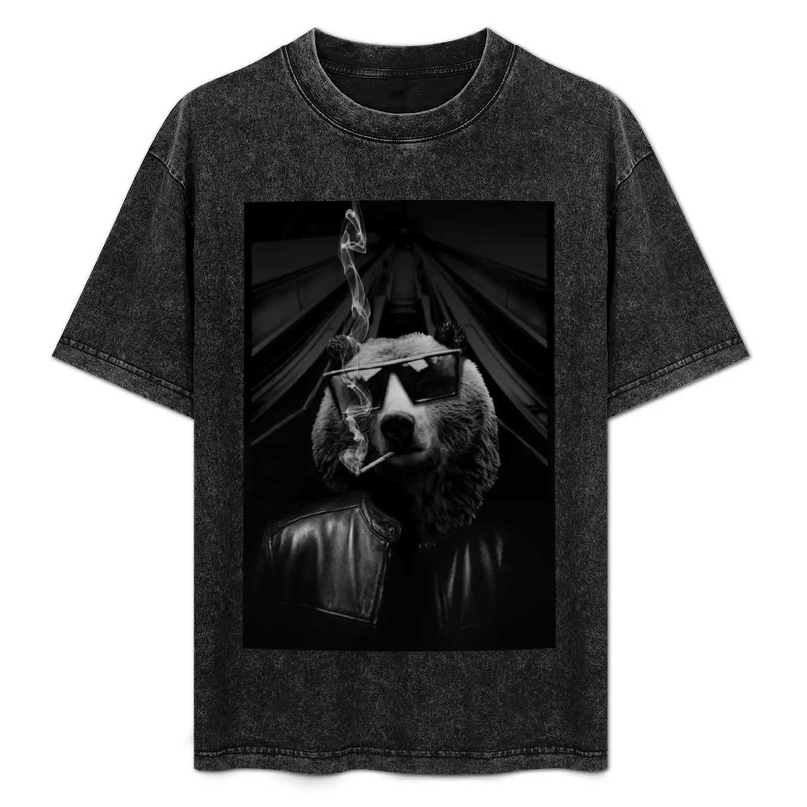 

smokey the bear T-Shirt Soft Casual Short Sleeve Cotton Tee