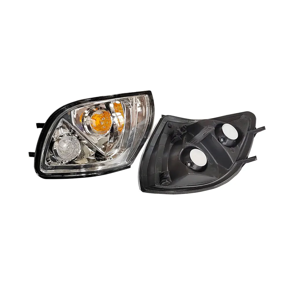 A Pair Car Fron Turn Signal Lamp Corner Light For Mitsubishi Delica PD8W L400 1998 4M40 4D56