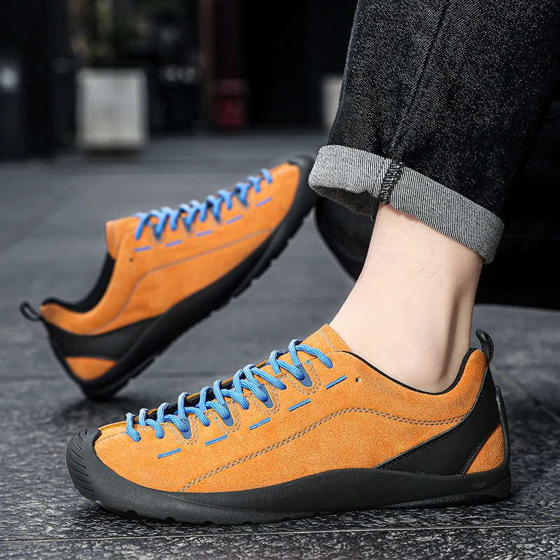 

Мужские модные низкие кроссовки в британском стиле 2026 года, удобные универсальные повседневные туфли для пар для походов и путешествий